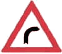 Curbă la dreapta
