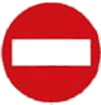 Indicatoare de interzicere sau restricție