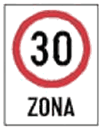 Zonă cu viteza limitată la 30 km/h