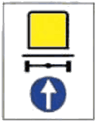Direcția obligatorie pentru vehiculele care transportă mărfuri periculoase