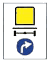 Direcția obligatorie pentru vehiculele care transportă mărfuri periculoase