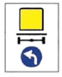 Direcția obligatorie pentru vehiculele care transportă mărfuri periculoase
