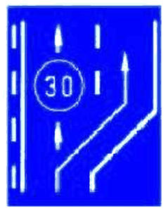 Bandă destinată circulației vehiculelor lente