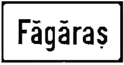 Intrare în localitate