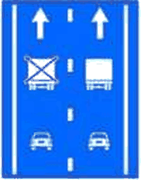 Organizarea traficului pe benzi de circulație