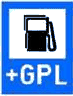 Stație de alimentare cu carburanți inclusiv benzină fără plumb și gaz petrolier lichefiat