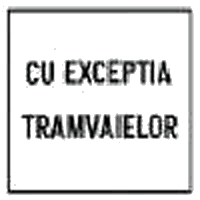 Exceptarea unor categorii de vehicule de la semnificația indicatorului