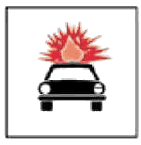 Vehicule care transportă substanțe explozive sau ușor inflamabile