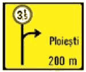 Presemnalizarea rutei ocolitoare