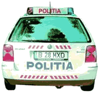 Mesaje variabile transmise cu dispozitive luminoase instalate pe autovehiculele de poliție